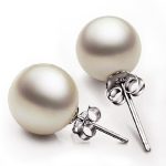 New Simple S 9 2 5 Exquisite Round Pearl Geometric Jewelry ring for women Engagement Wedding Gift Ear Pin Ear Studs earring - Image 4